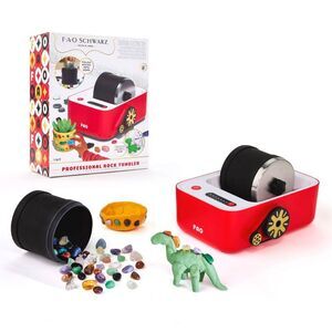 FAO Schwarz -  Toy Kids' Rock Tumbler with Clay and G Black